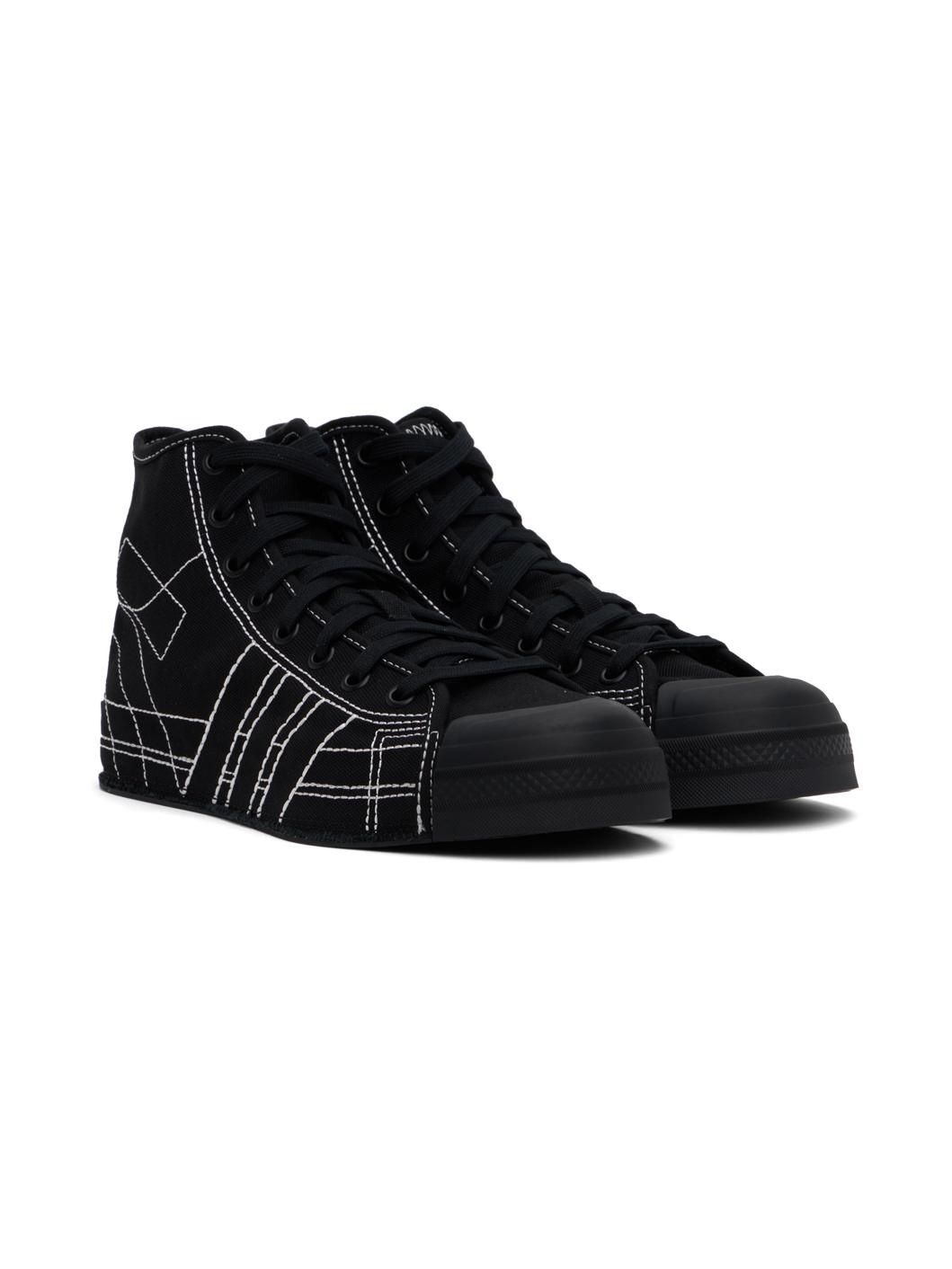 Black Nizza Hi Sneakers - 4