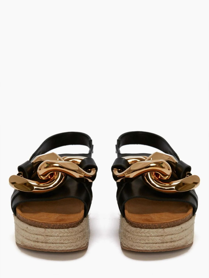 WOMEN'S CHAIN PLATFORM SANDALS 4