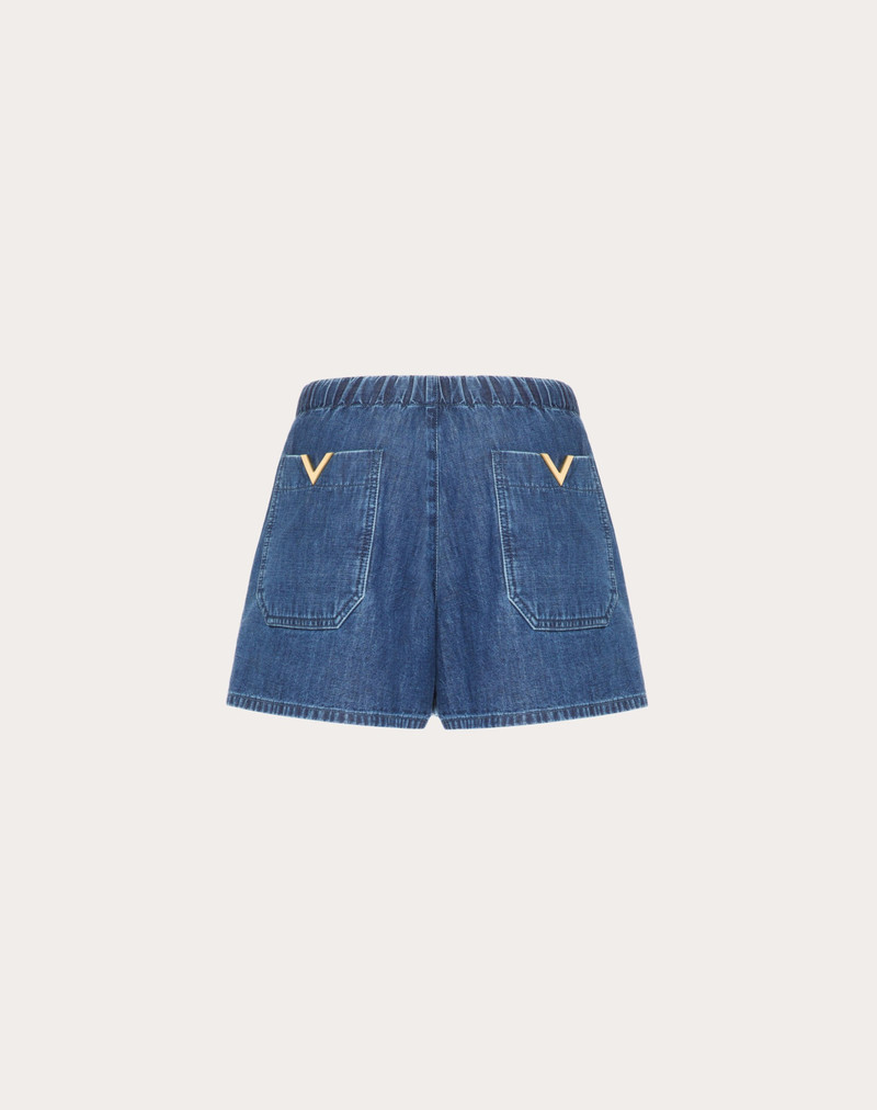 Valentino DENIM CHAMBRAY SHORTS outlook