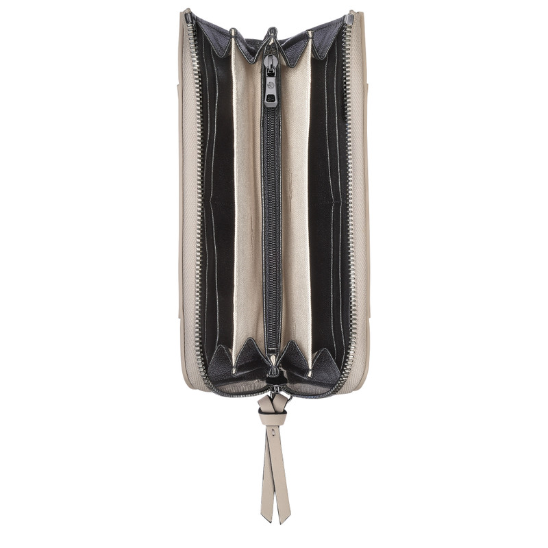 Longchamp Longchamp 3D Zip around wallet Clay - Leather outlook