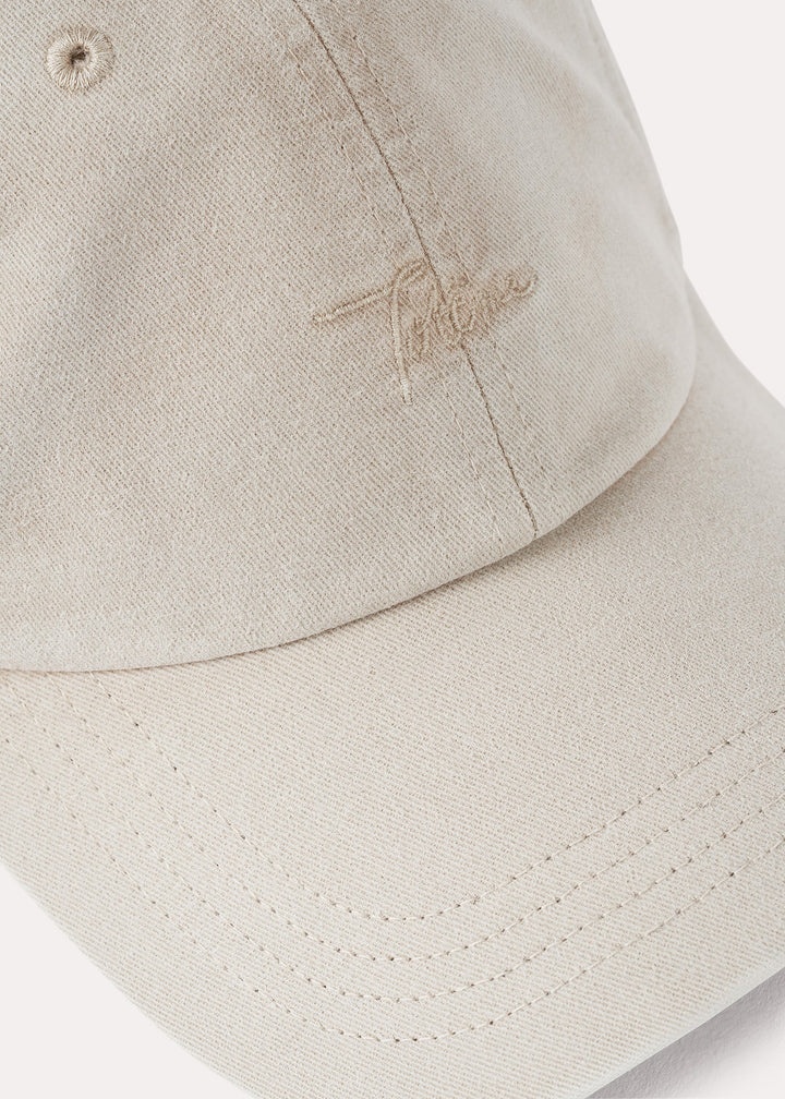 Embroidered soft cap travertine - 4