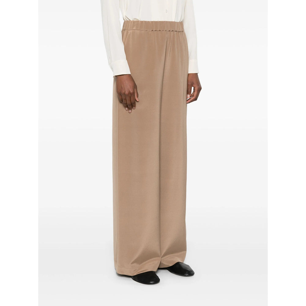 Max Mara Brown Trousers - Palazzo Pants Women - 3