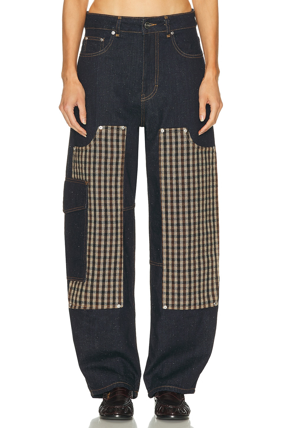 Neppy Denim Carpenter Wide Leg - 1