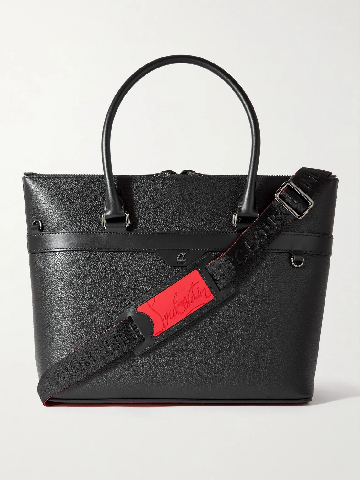 Kabiker 2.0 Rubber-Trimmed Full-Grain Leather Tote Bag - 1
