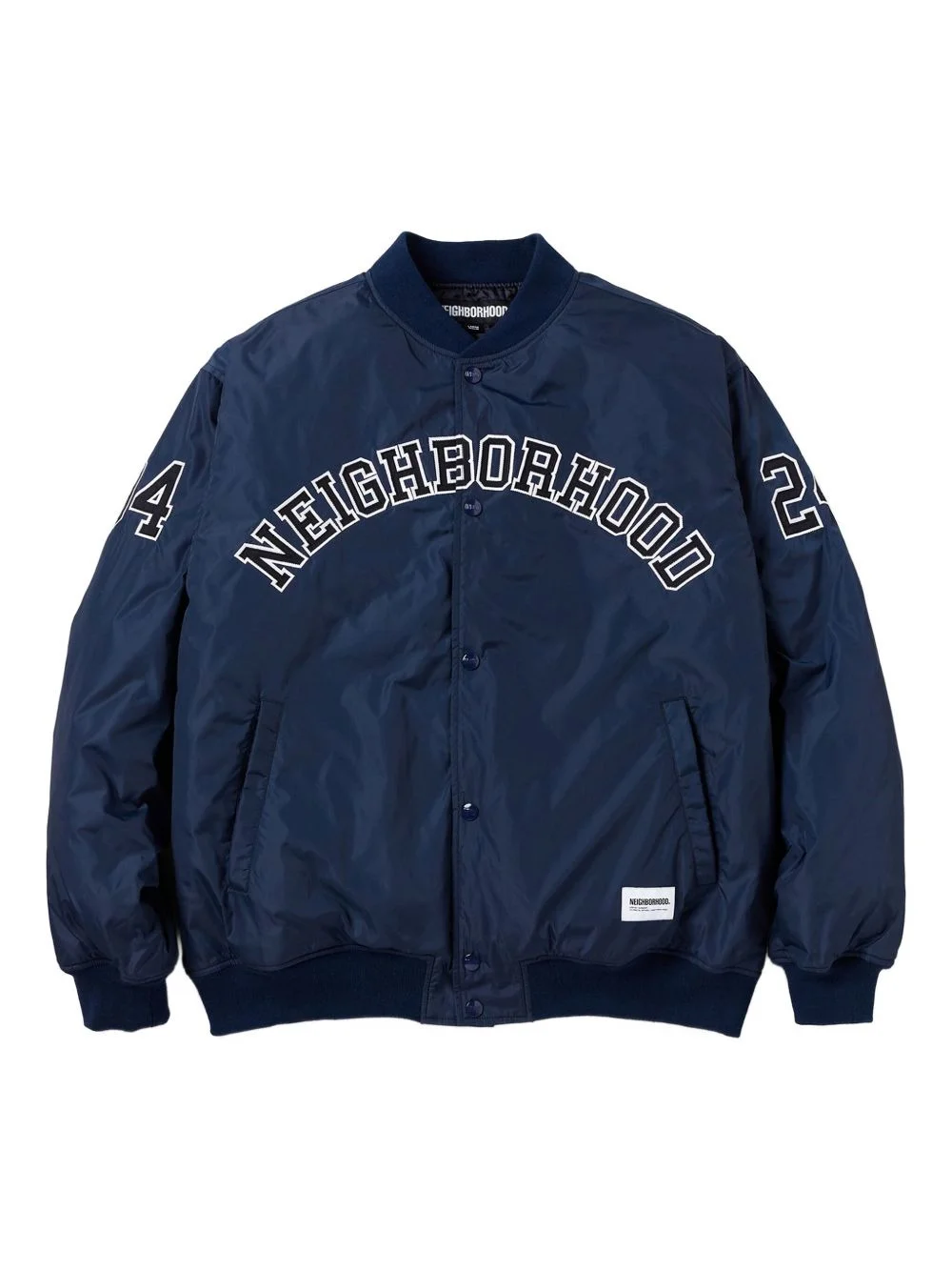 varsity-style bomber jacket - 1