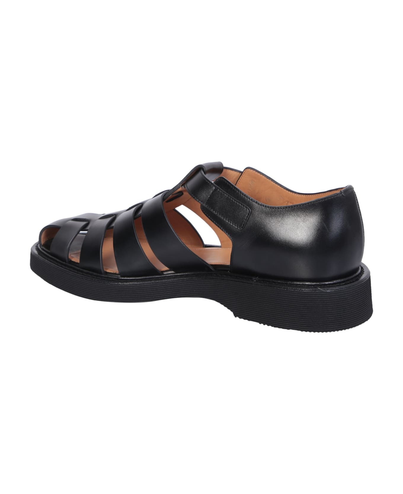Black Hove Sandal - 3