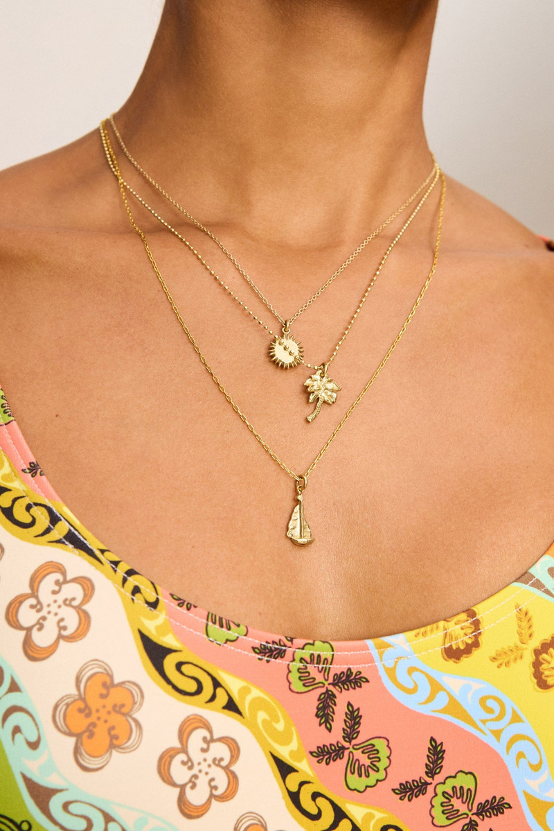 ALÉMAIS Calypso Multi Charm Necklace outlook
