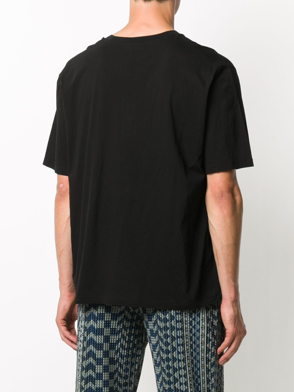 boxy-fit patch pocket T-shirt - 4