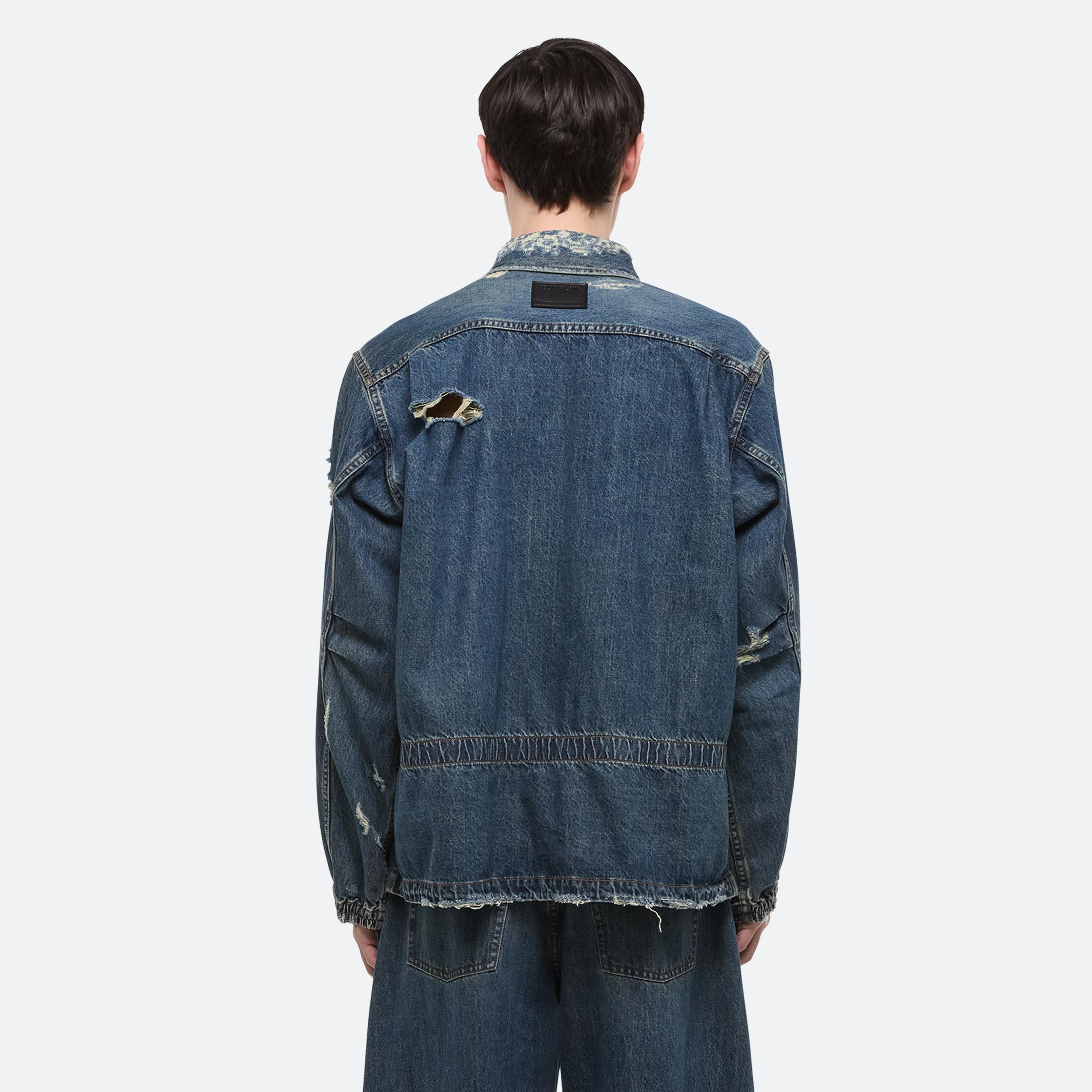 DENIM UNIFORM SHIRT - 5