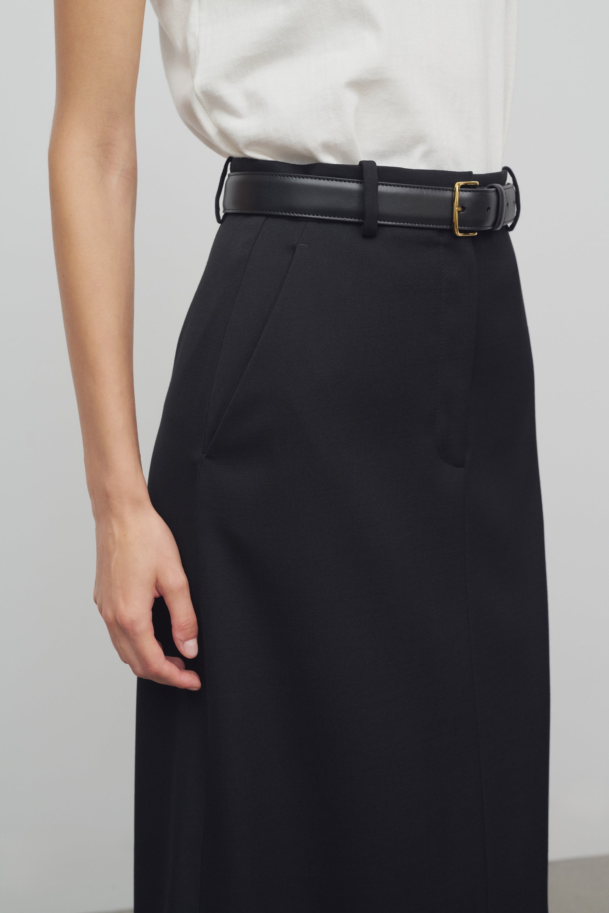 Roux Skirt in Wool - 6