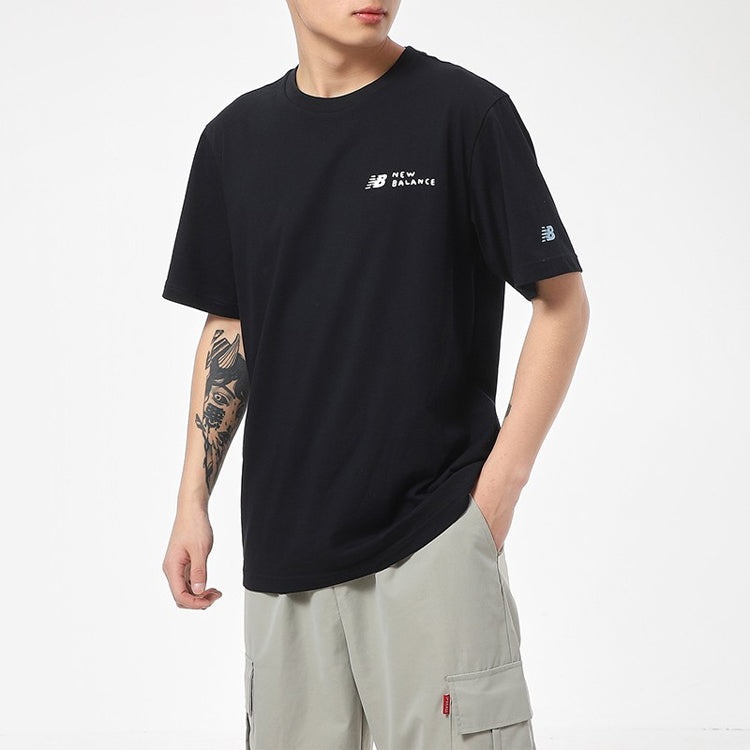 New Balance Men's New Balance x ZERO PER ZERO Crossover Limited Cartoon Character Short Sleeve Black - 3