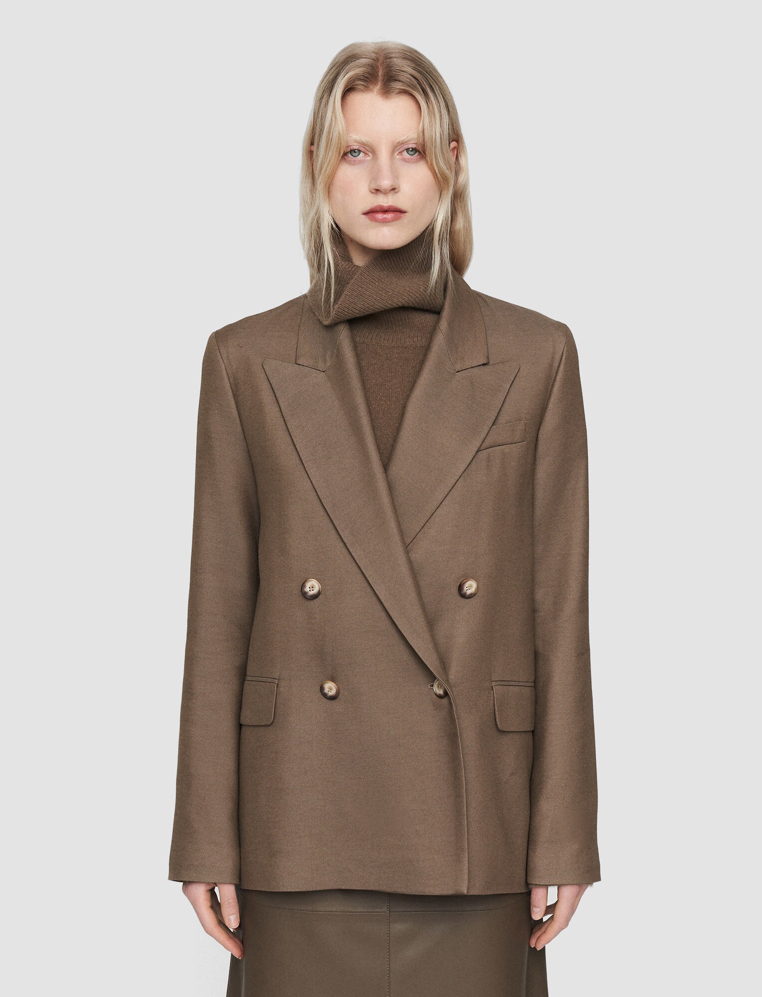 Viscose Twill Jaden Jacket - 3