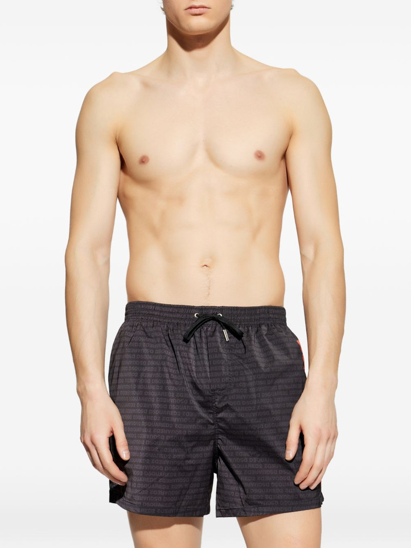 DSQUARED2 print beach shorts outlook