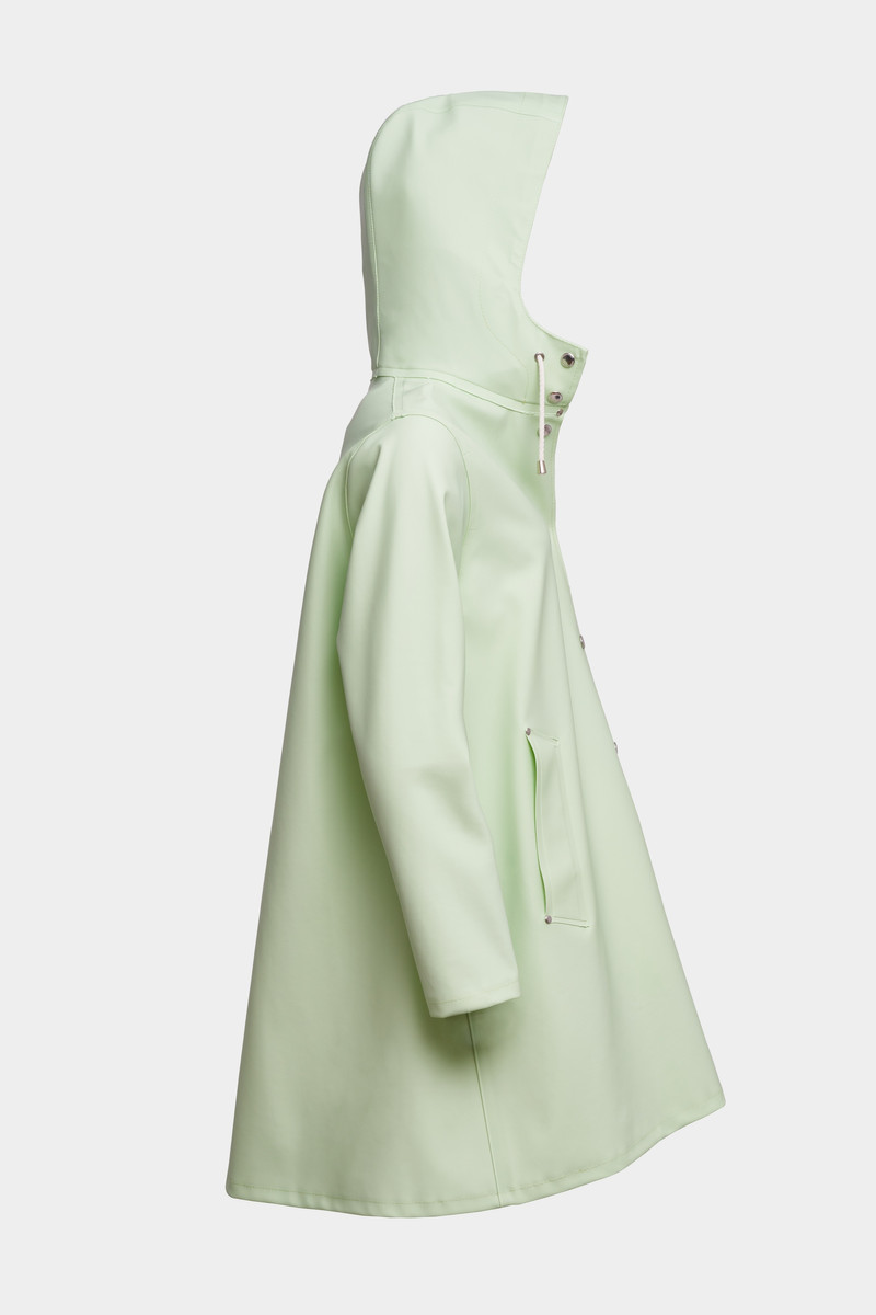 Mosebacke Raincoat Seafoam Green 5