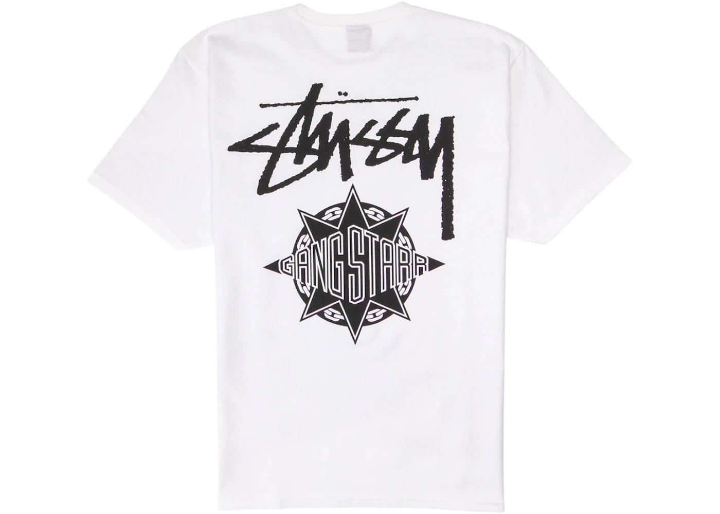 Stussy Gang Starr Tee Multicolor/White - 2