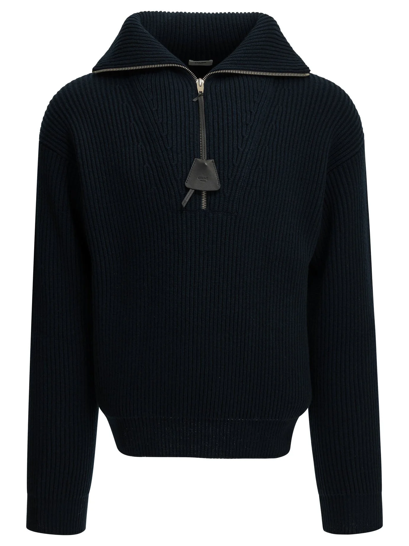 Celine Men's Wool Cashmere Knitwear Blue - 1