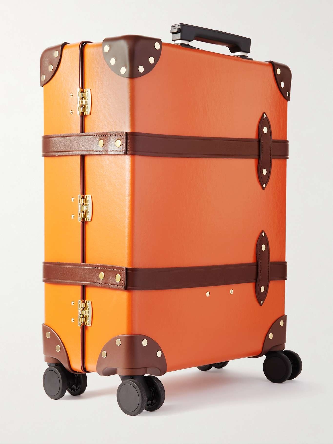 Centenary Carry-On leather-trimmed suitcase - 3