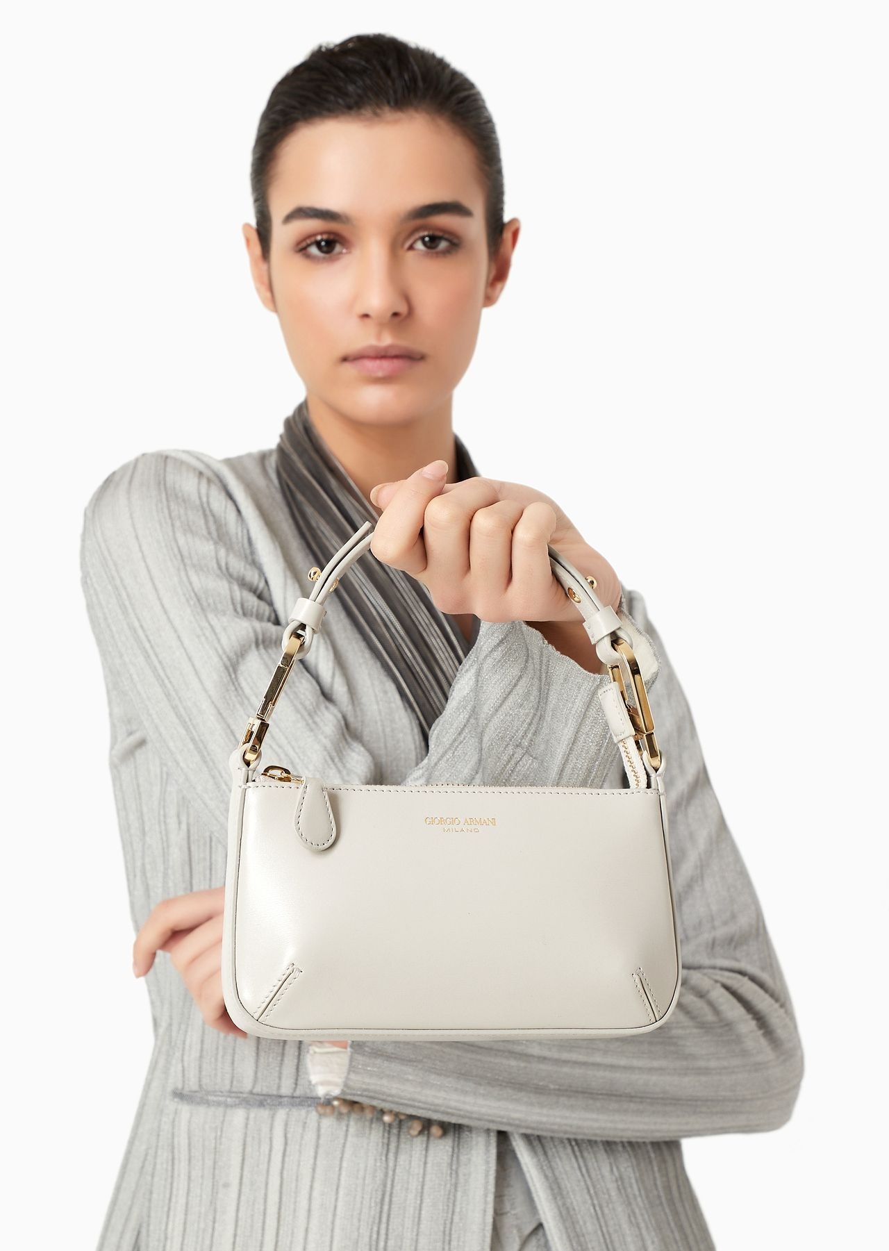 Palmellato leather la Prima clutch bag - 6