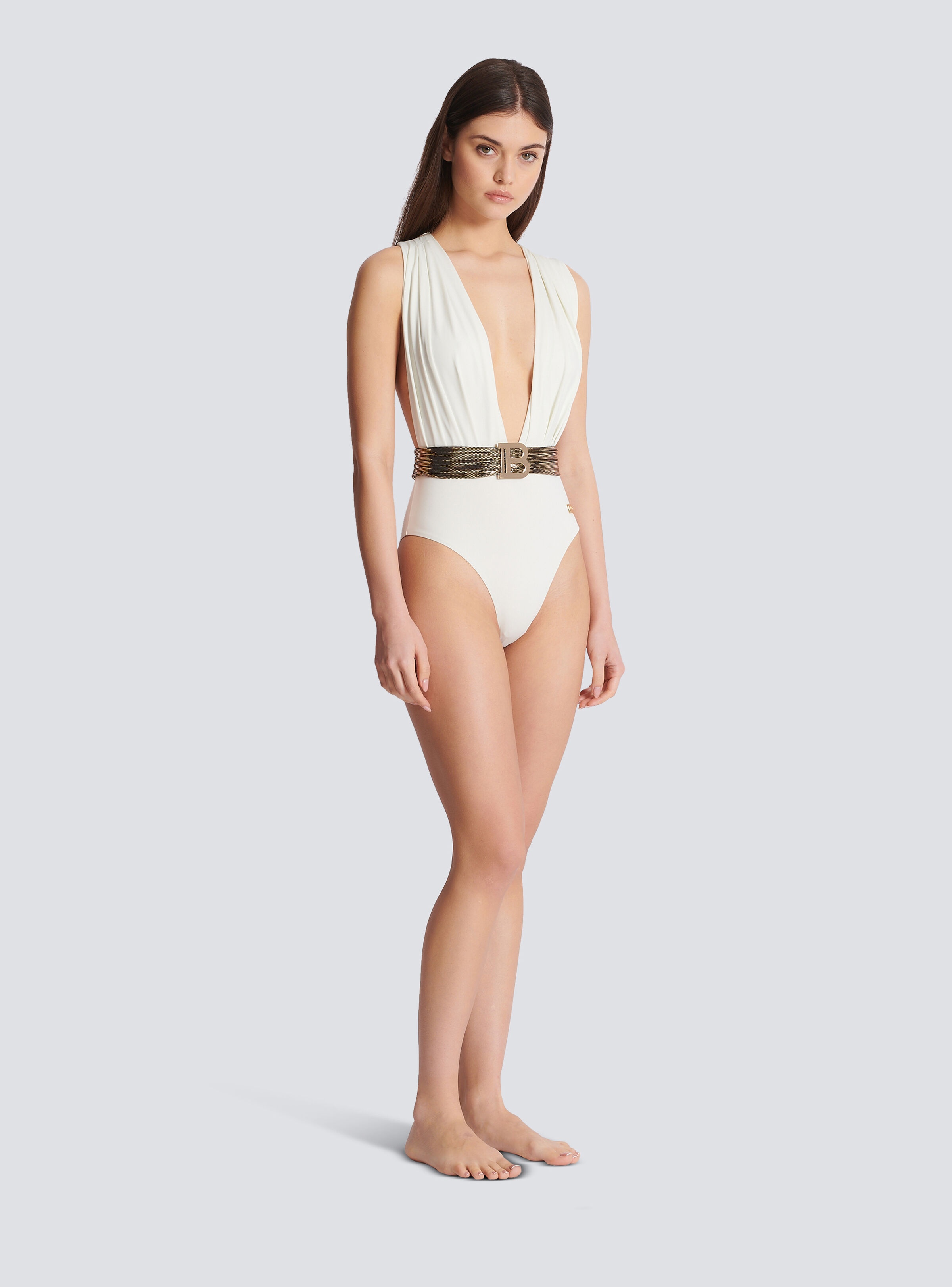 Swimsuit with belt - 3