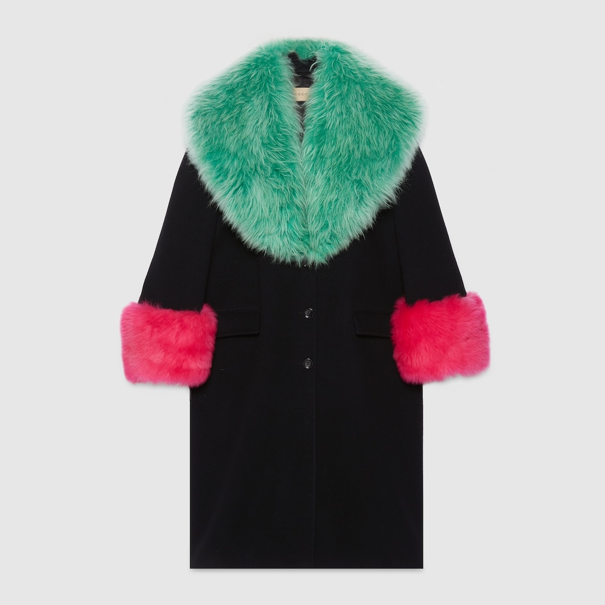 Wool cashmere coat - 1