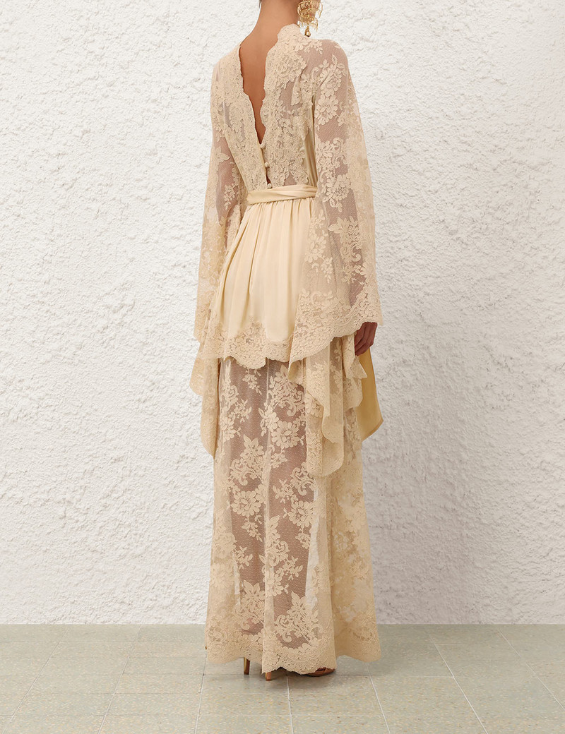 LUNA SATIN DRAPE DRESS 4