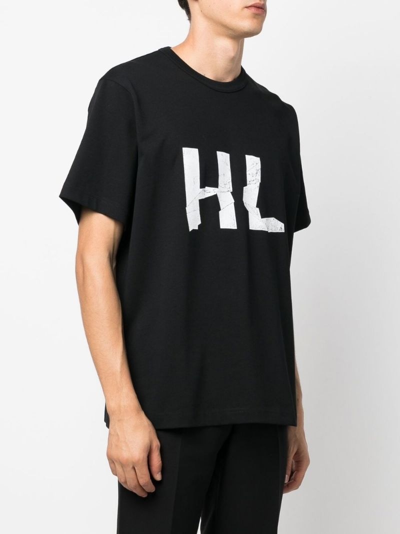 logo-print detail T-shirt - 3