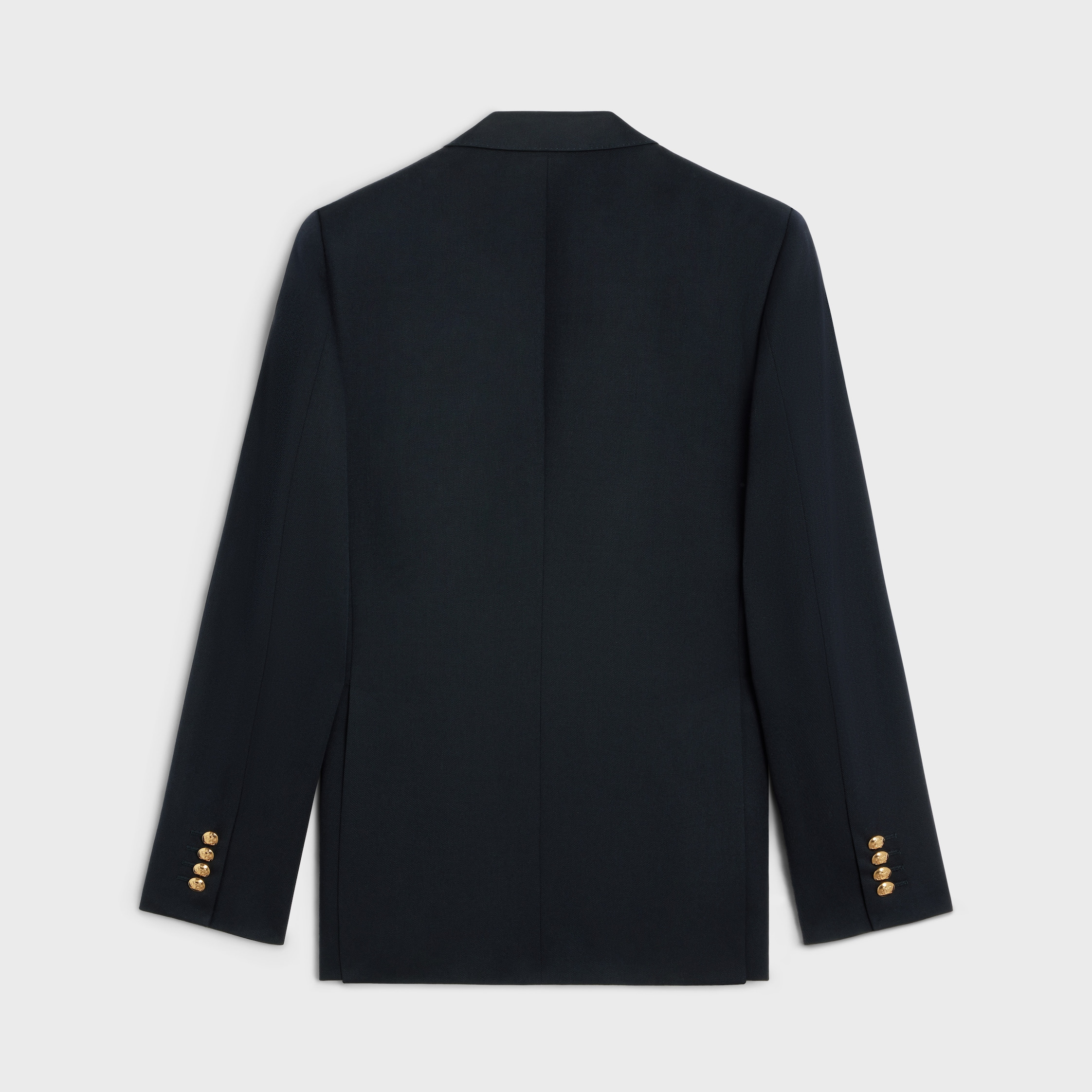 CLASSIC JACKET IN DIAGONAL WOOL - 4