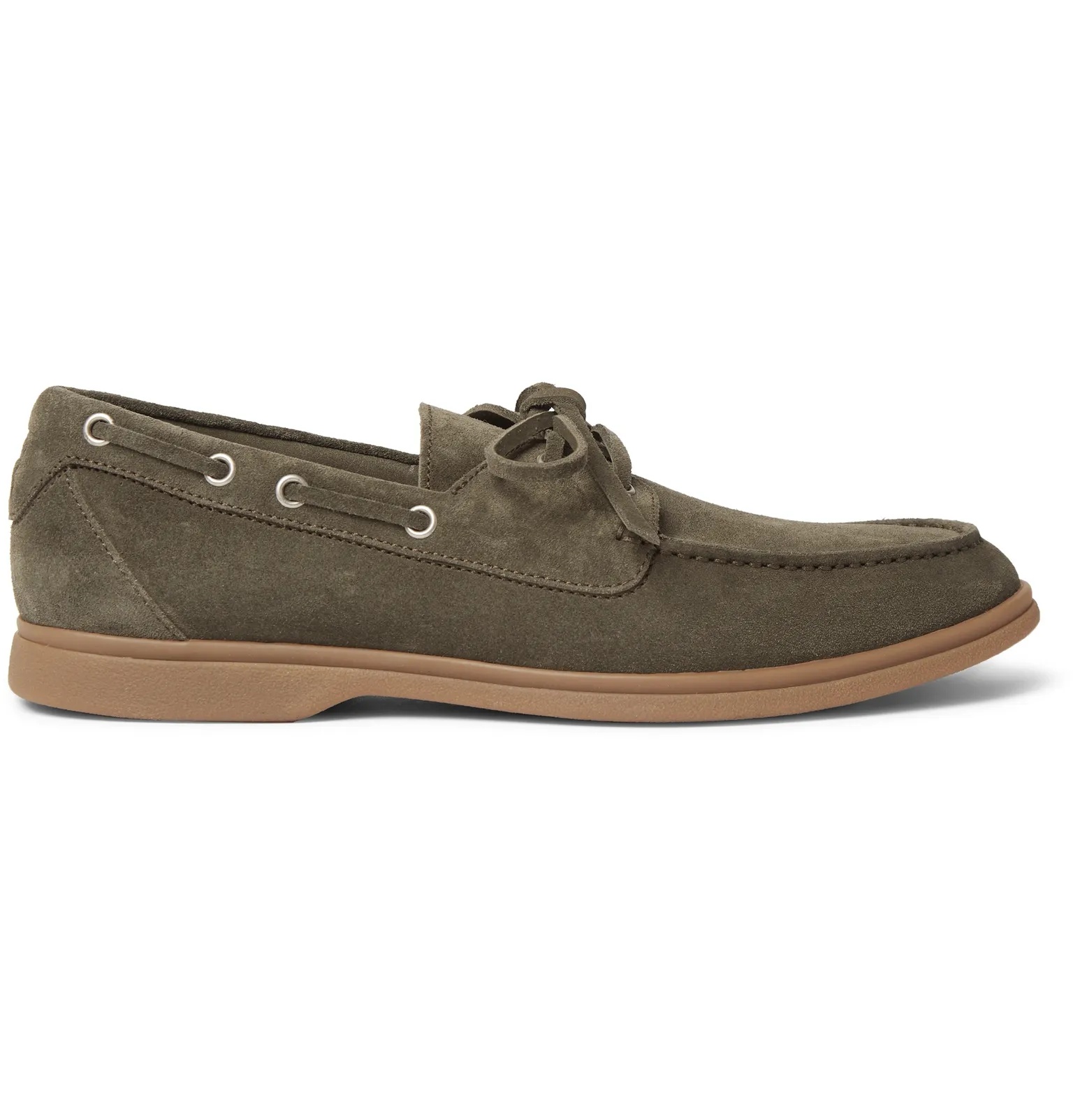 Suede Boat Shoes - 1