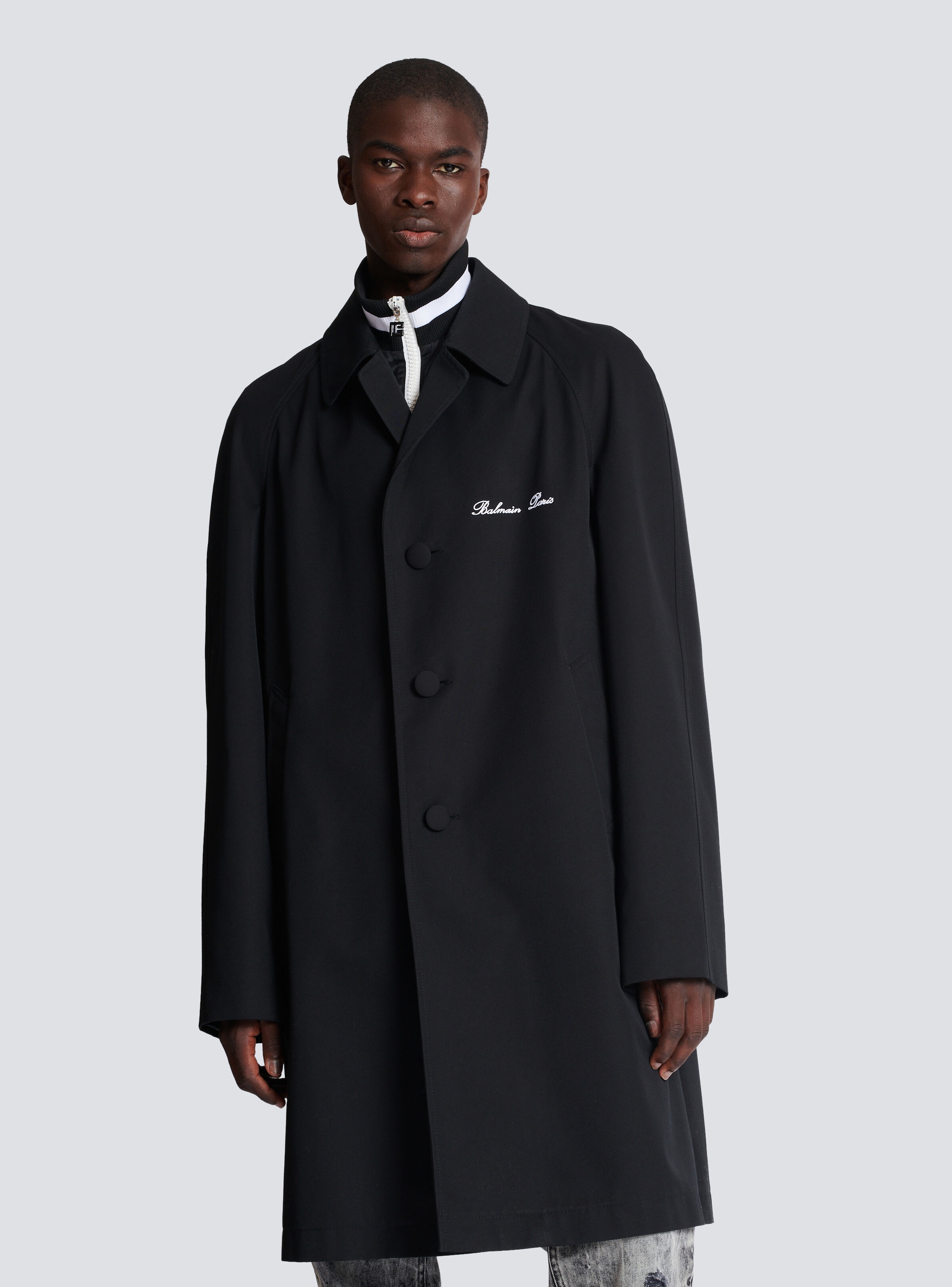 Balmain Signature car coat - 6