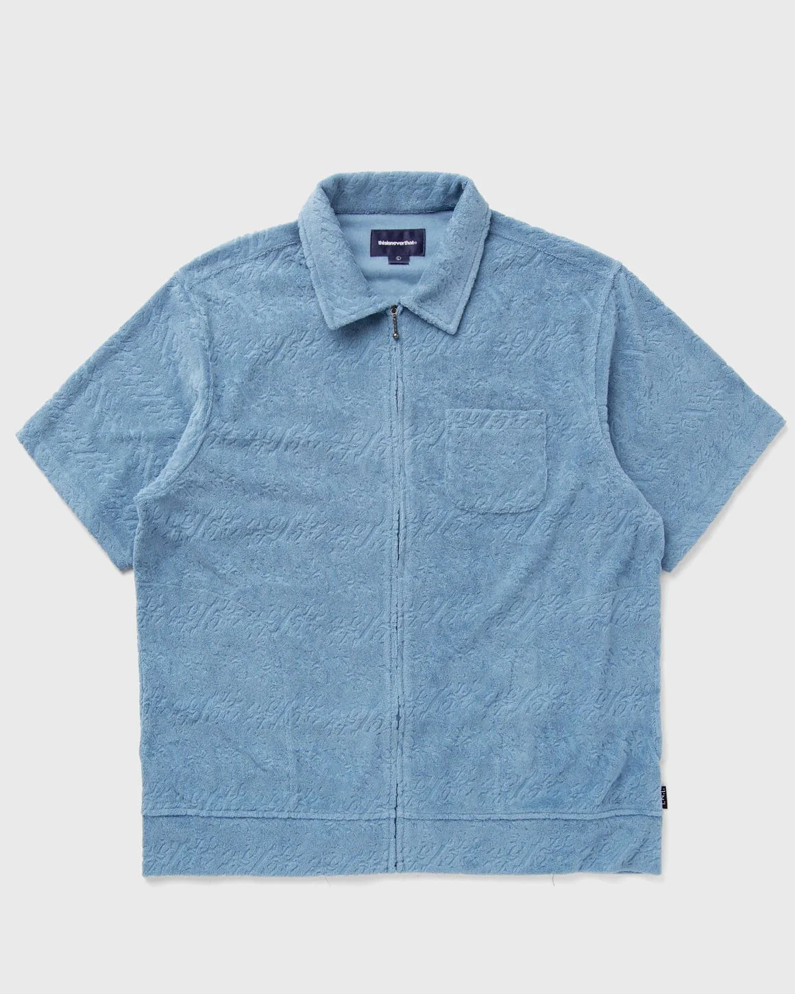 Terry S/S Zip Shirt - 1