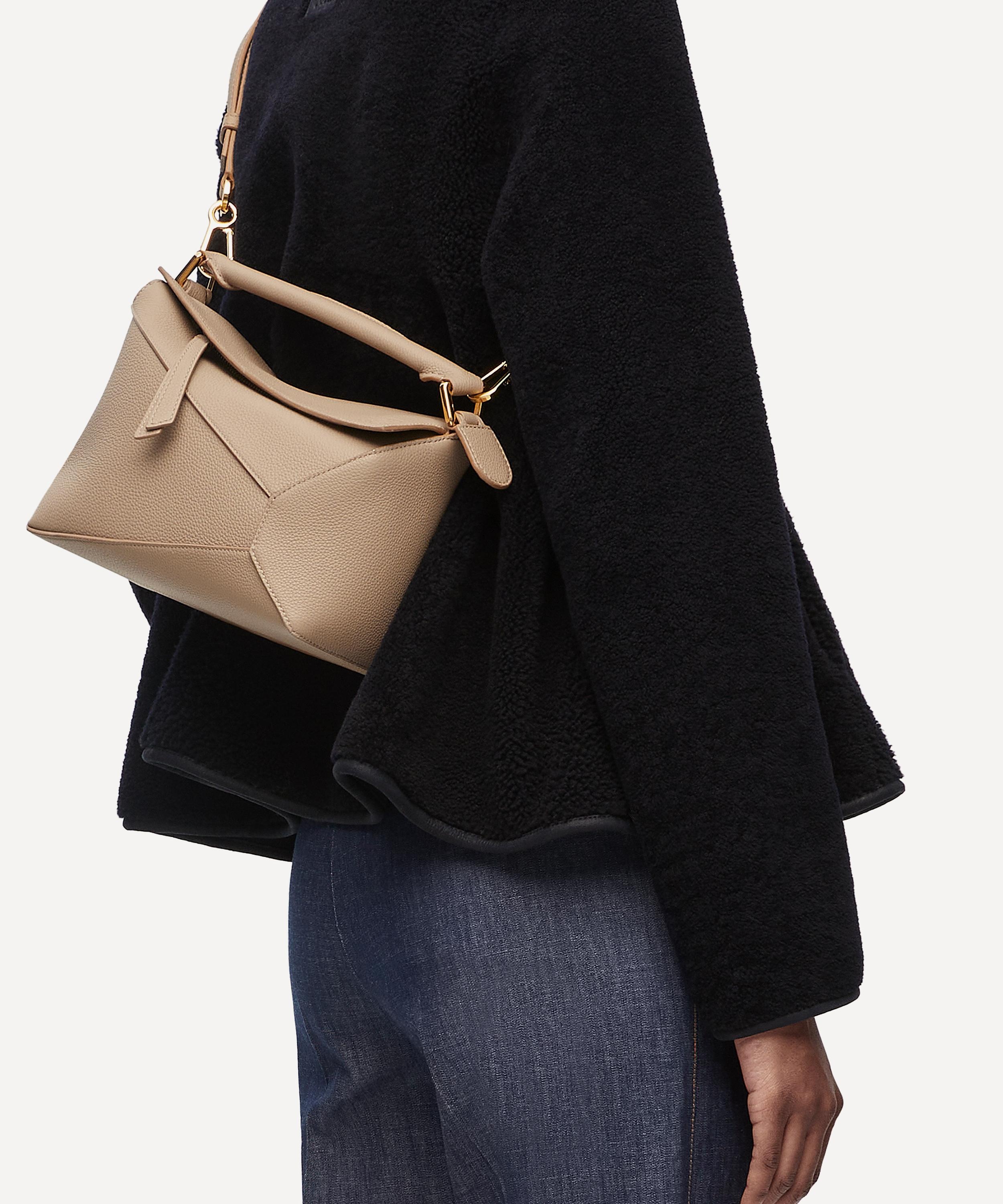 Small Puzzle Edge Shoulder Bag - 5