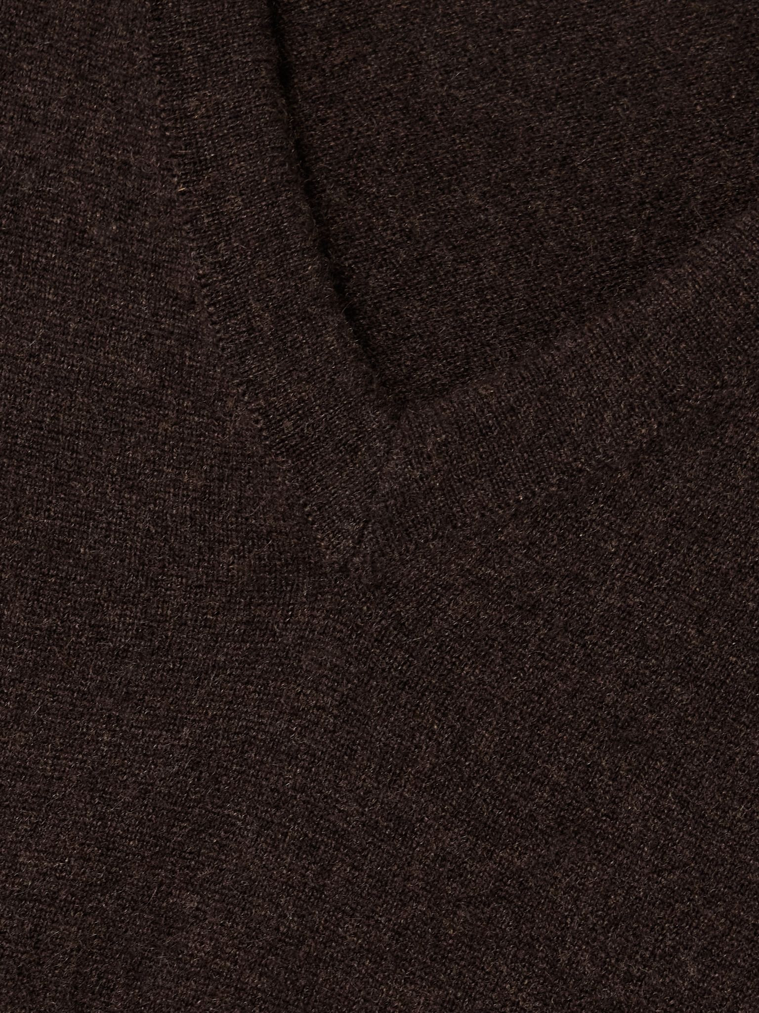 Levi cashmere tank Dark brown - 5