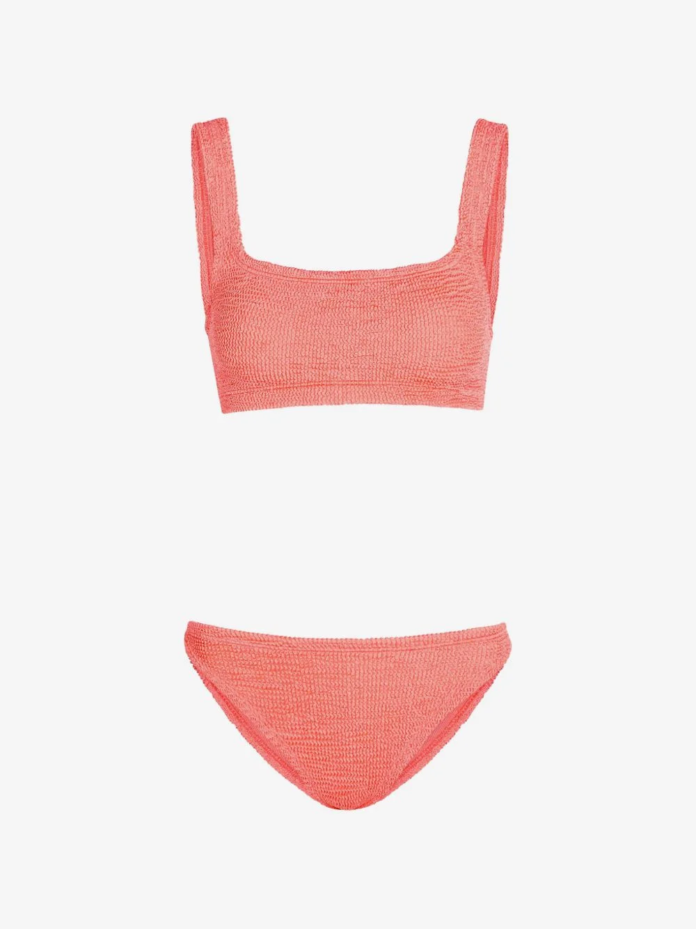 Xandra crinkle-effect bikini - 1