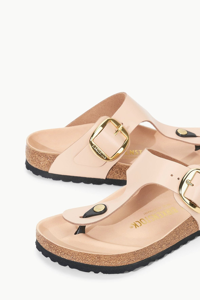 BIRKENSTOCK GIZEH BIG BUCKLE SANDAL | HIGH SHINE NEW BEIGE 3