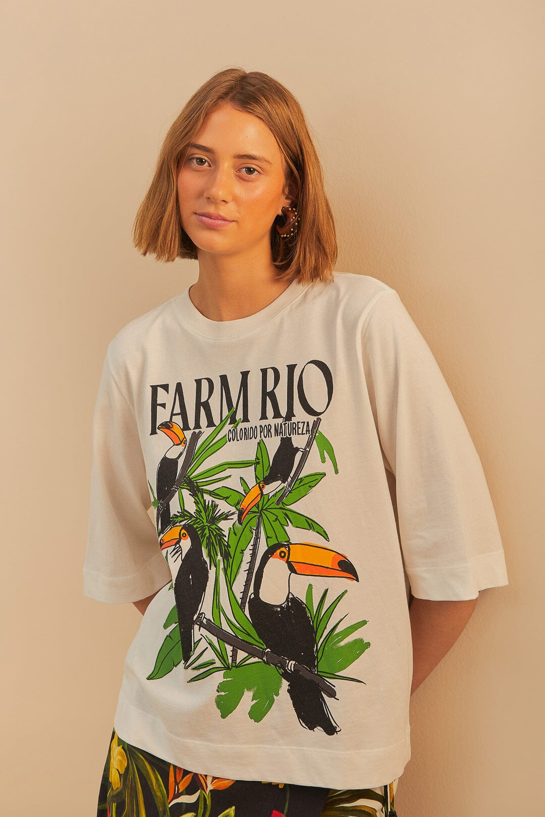 Off-White Nature Lovers Toucans T-Shirt - 1