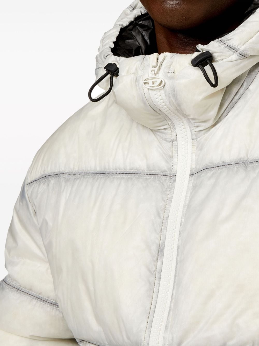 W-Baskin hooded down jacket - 5