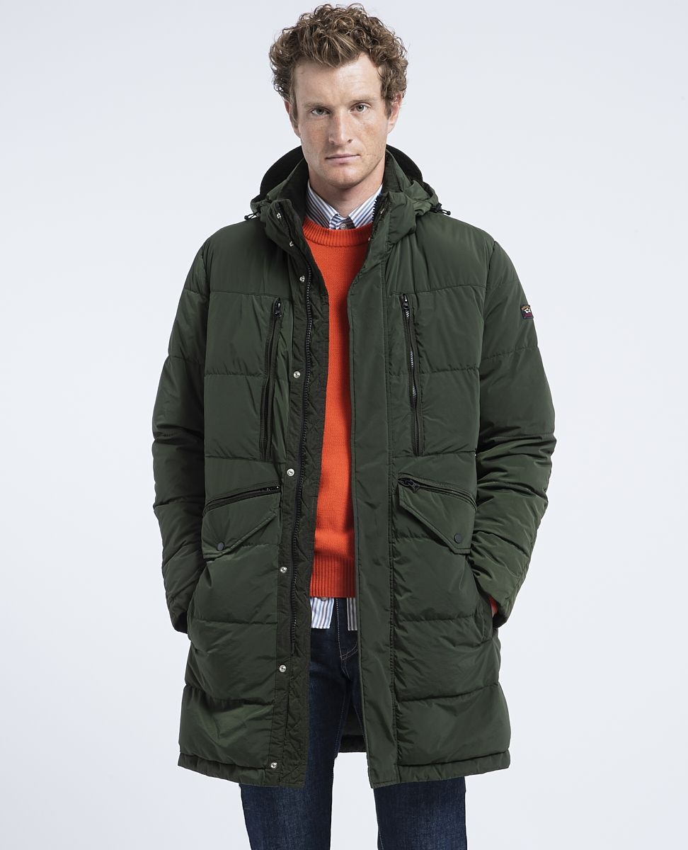 Save the Sea Garment dyed ECONYL® nylon stretch Parka - 2