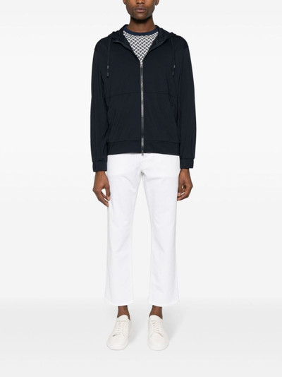 Herno zip-up hooded jacket outlook