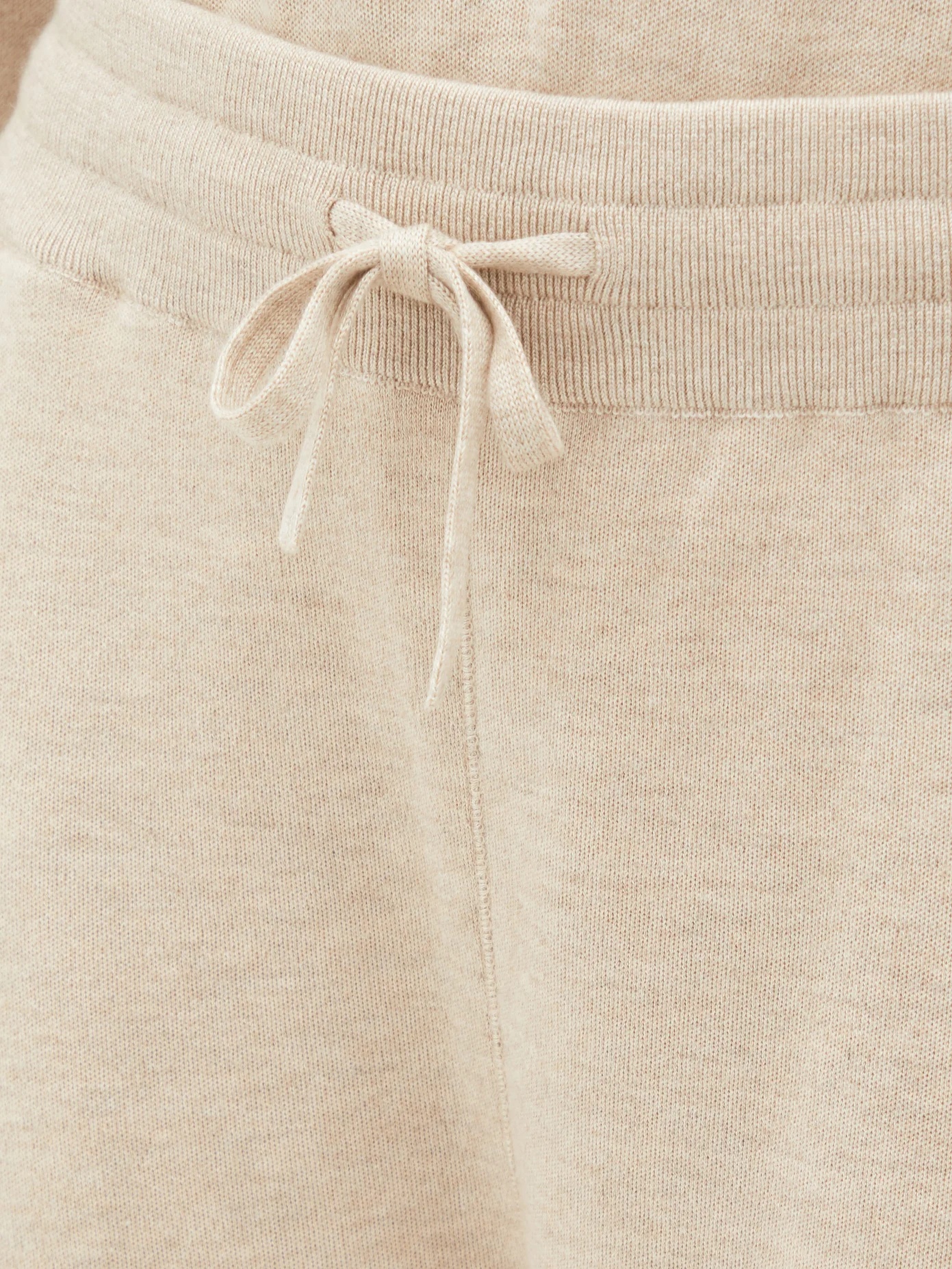 Ribbed-cuff cashmere-blend track pants - 4