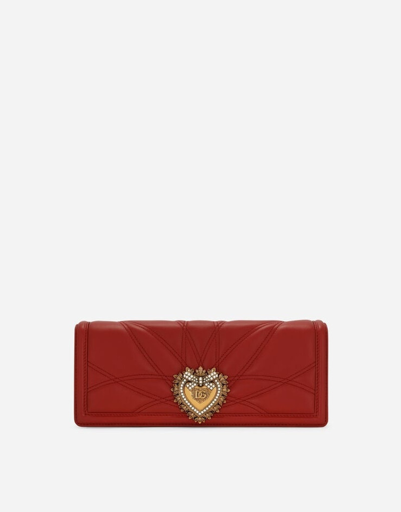 Quilted nappa leather Devotion baguette bag 1
