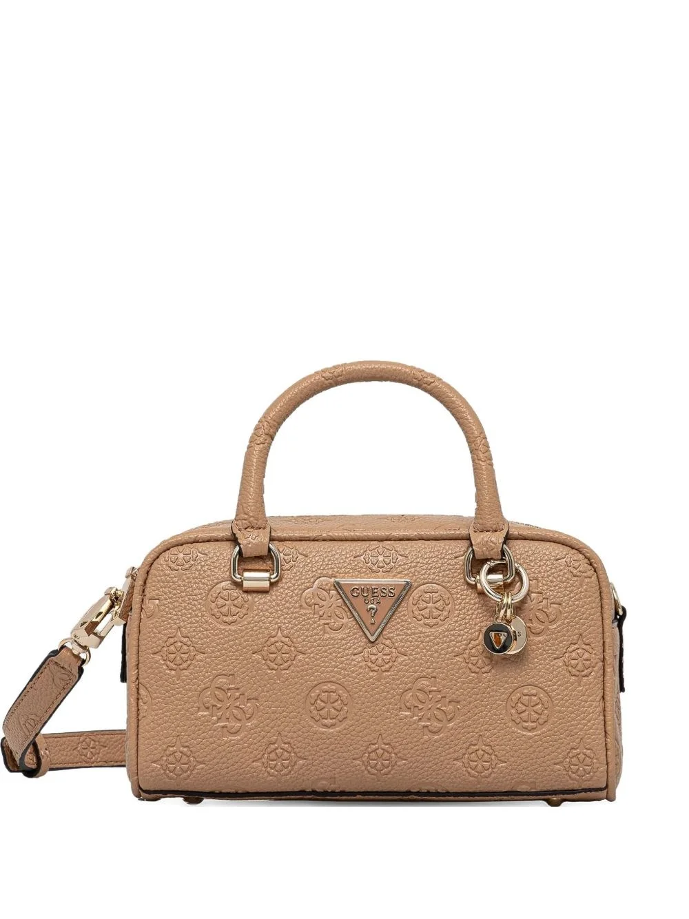 logo-plaque cross body bag - 1