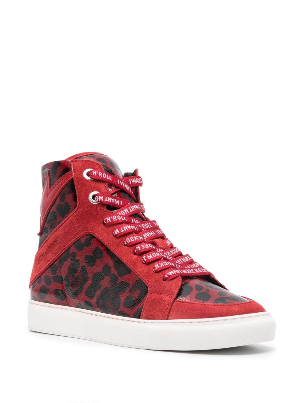 ZV1747 High Flash panelled sneakers - 2