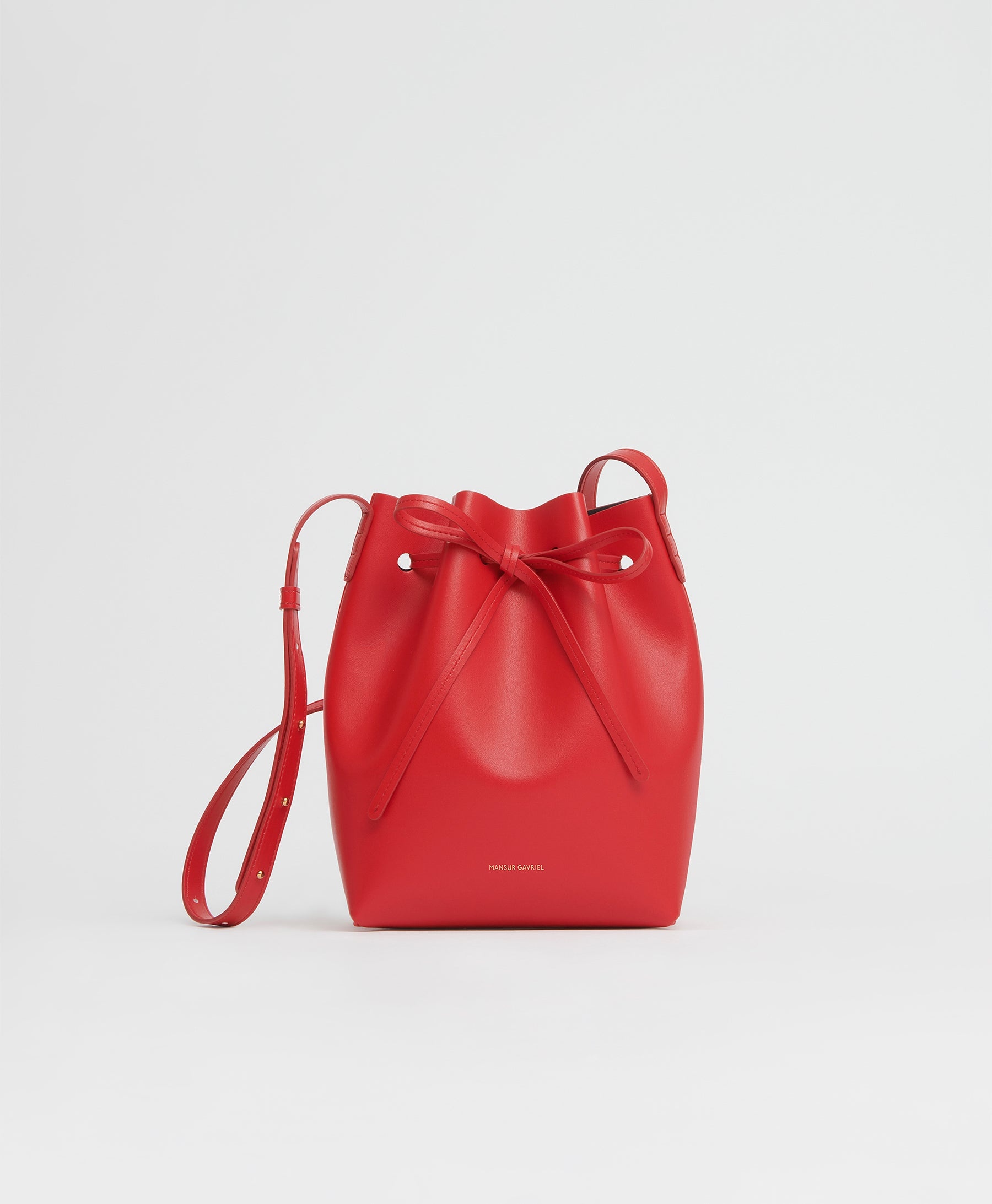 VEGAN APPLE BUCKET BAG - 1
