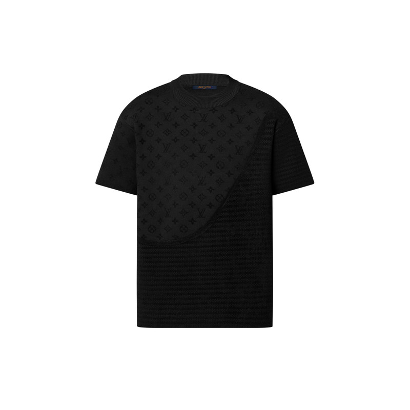 Graphic Jacquard Short-Sleeved Crewneck 1