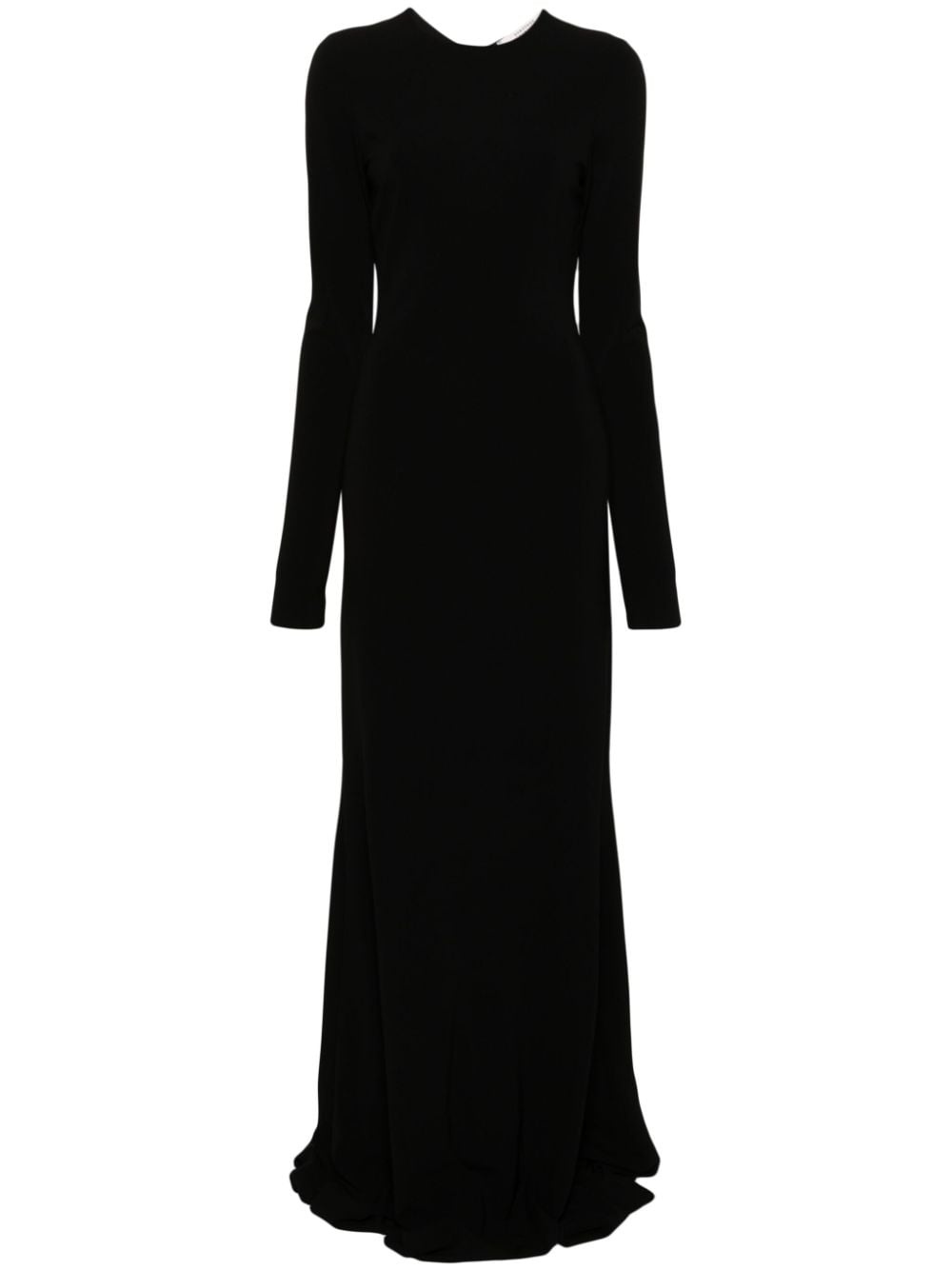 round-neck gown - 1