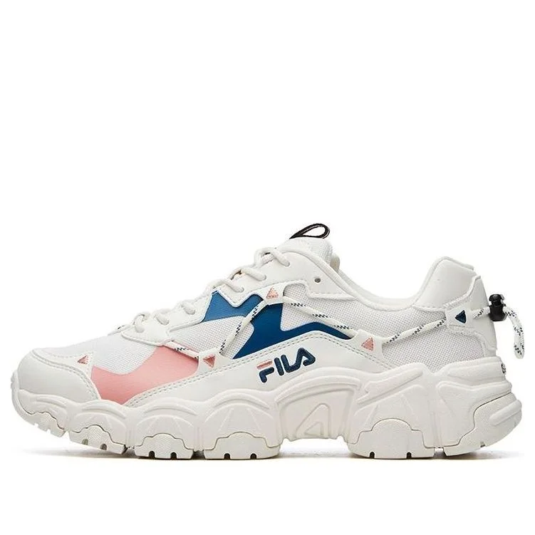 (WMNS) FILA Fluid Low Tops Sports Shoe White Blue F12W114111FWM - 1