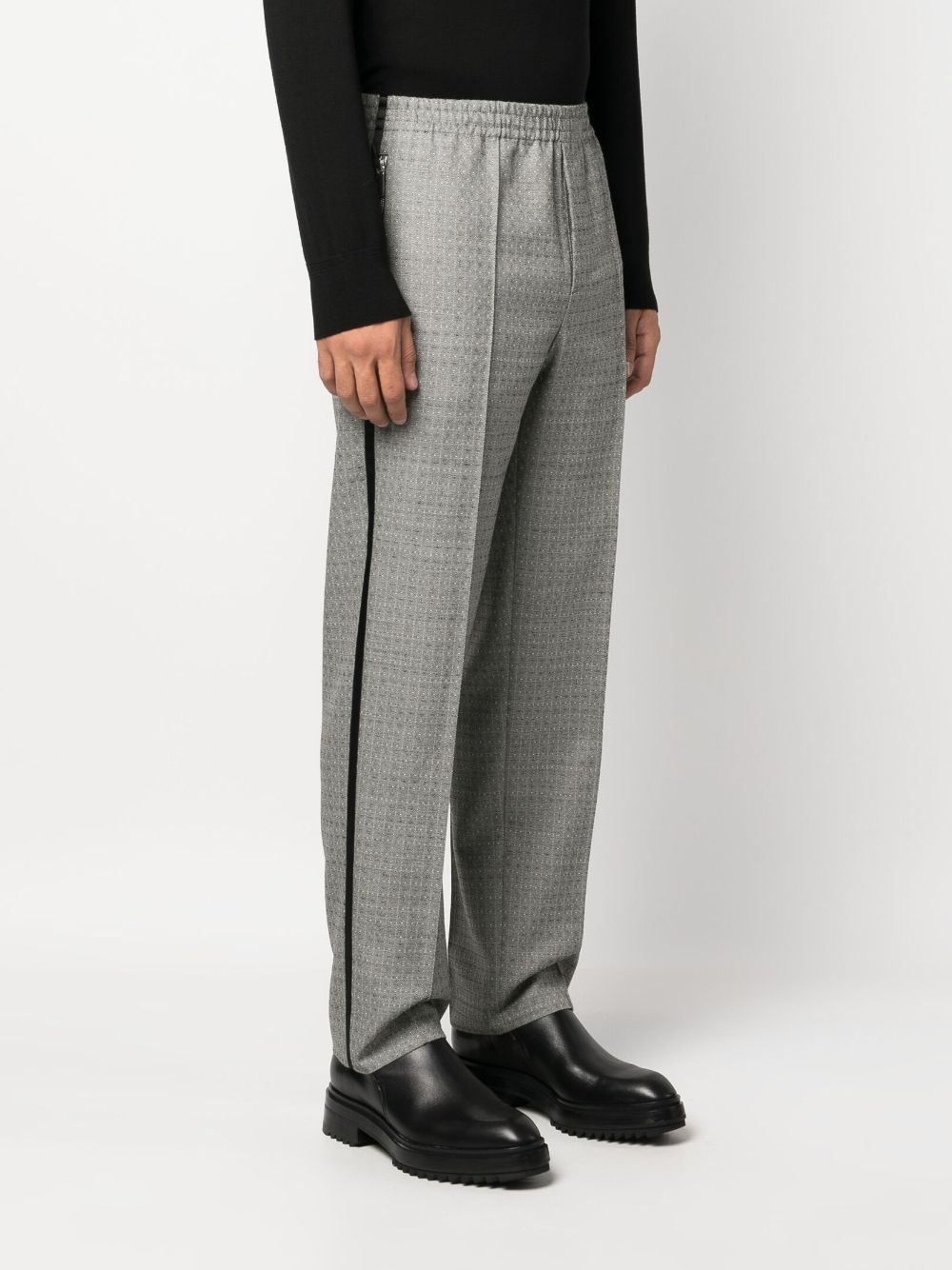 N40 graphic-print straight-leg trousers - 3