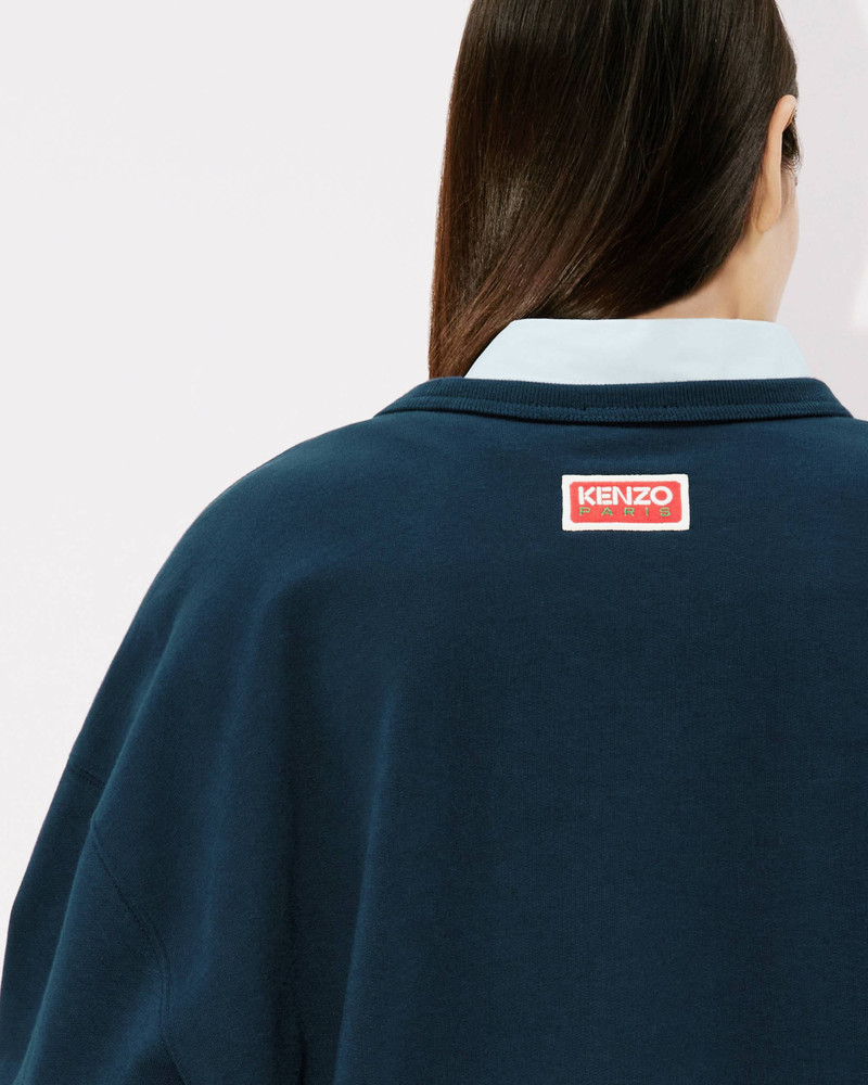 'KENZO Lucky Tiger' embroidered oversized genderless sweatshirt 8