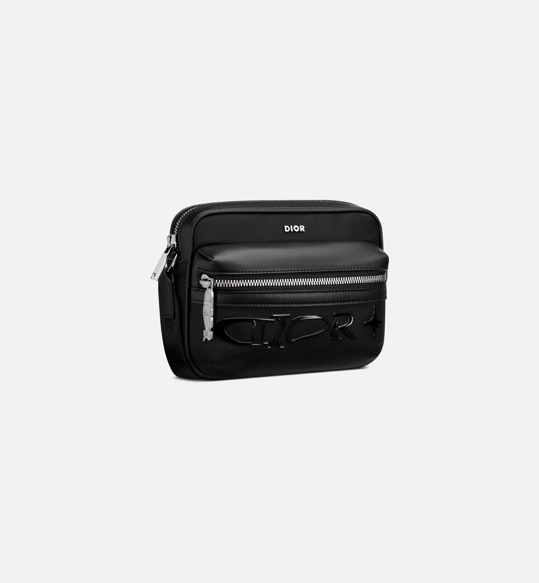 DIOR AND LEWIS HAMILTON Mini Rider 2.0 Zipped Messenger Bag - 3