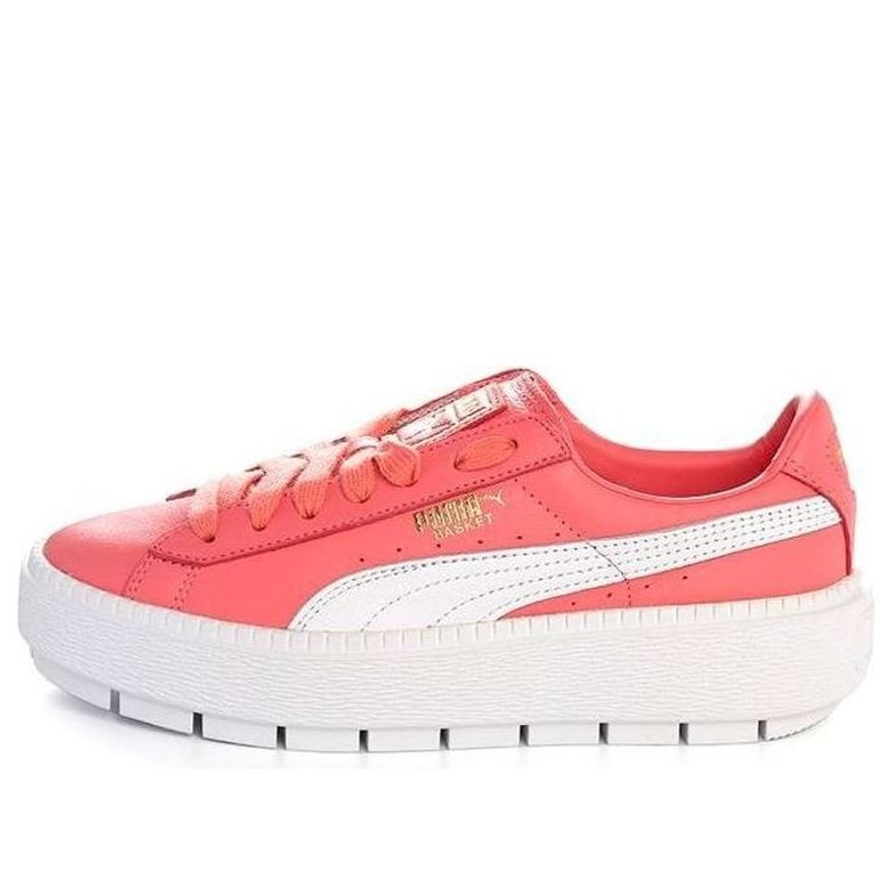 (WMNS) PUMA Platform Trace Leather Cleated Low 366109-03 - 1